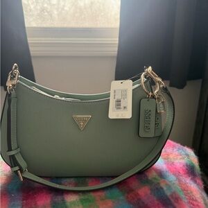 GUESS Mint Green Shoulder Bag